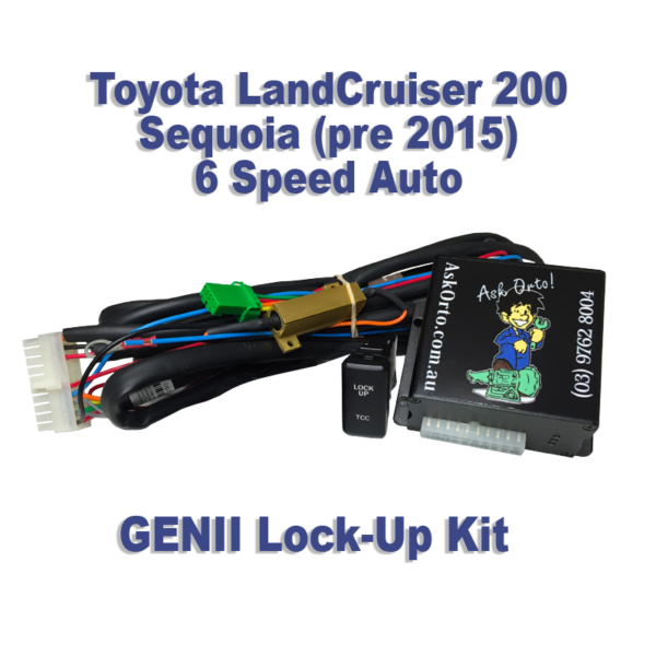 GENII Lock-Up Toyota 200 and Sequoia (pre 2015) 6 Speed