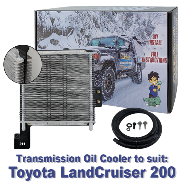 Toyota LandCruiser 200 Transmission Cooler (DIY Installation Box)